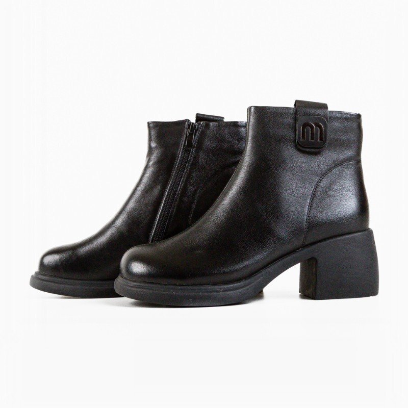 Botine din piele naturală