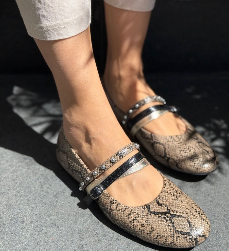 Balerini dama Doher Animal Print 2 - 1 | YEO
