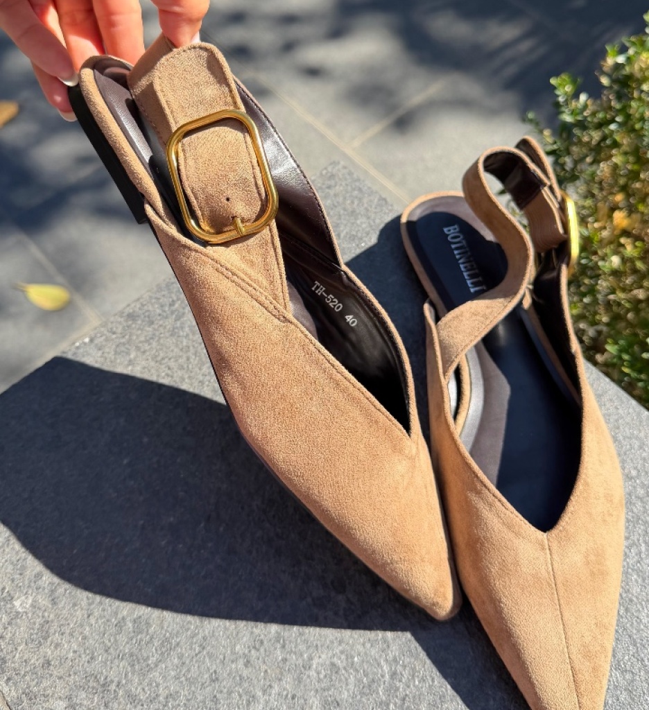 Balerini dama Dolfine Khaki