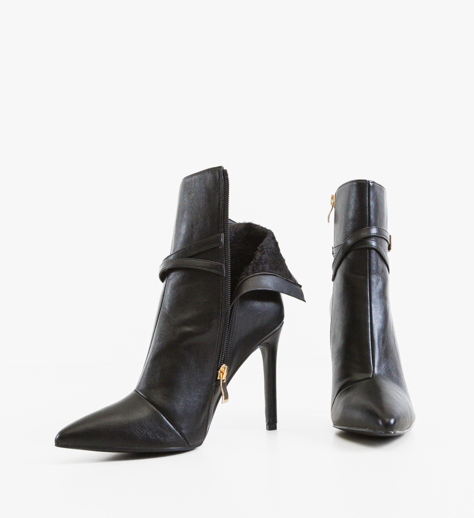 Botine dama Barbara Negre - 4 | YEO