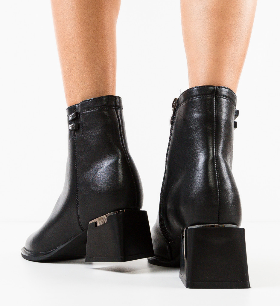 Botine dama Berenice Negre - 3 | YEO