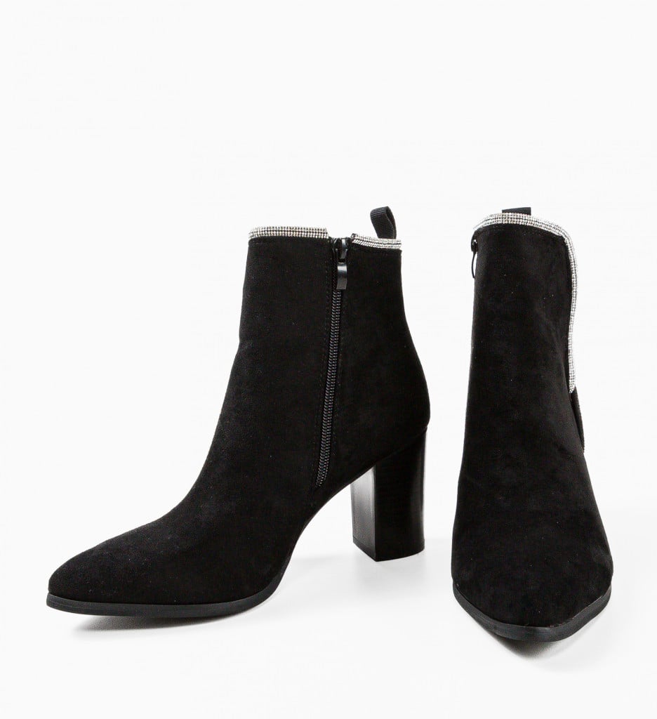 Botine dama Christe Negre - 5 | YEO