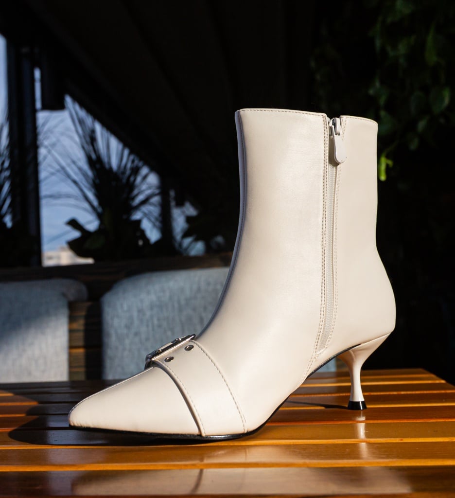 Botine dama Cliffor Albe - 5 | YEO