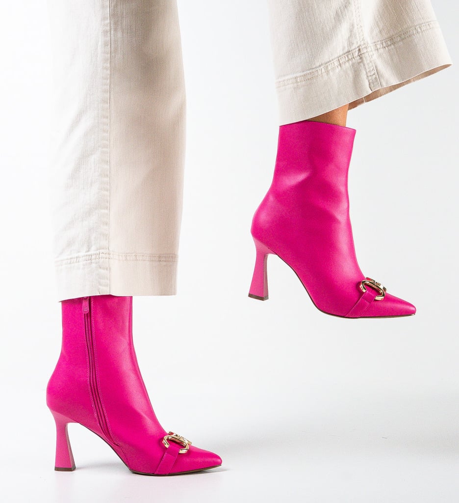 Botine dama Coates Fuchsia - 1 | YEO