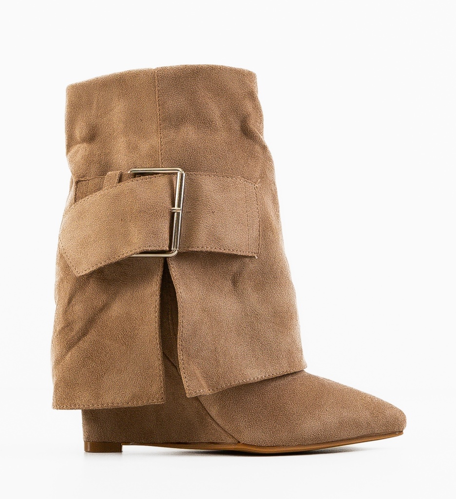 Botine dama Cormac Khaki - 3 | YEO