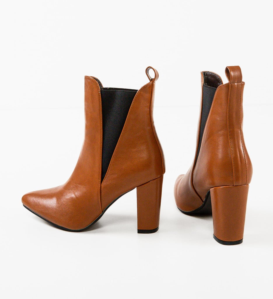 Botine dama Dagor Camel - 5 | YEO