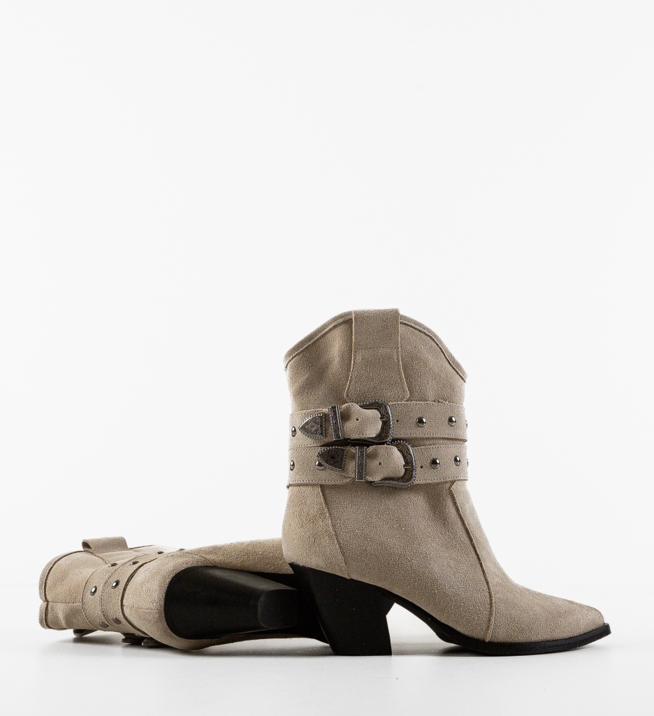 Botine dama Destina Gri - 4 | YEO