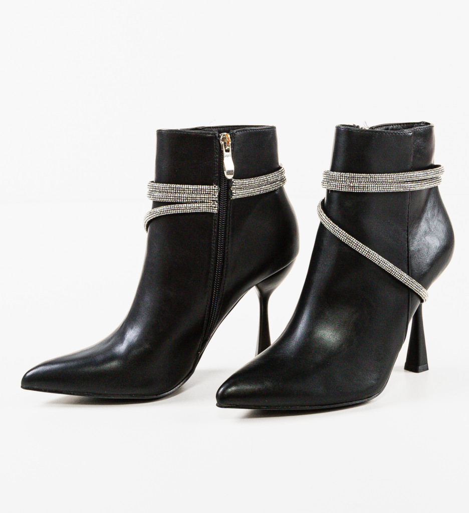 Botine dama Dixon Negre - 4 | YEO