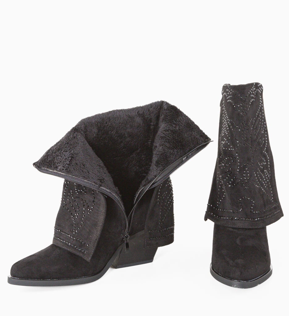 Botine dama Eaton Negre - 5 | YEO