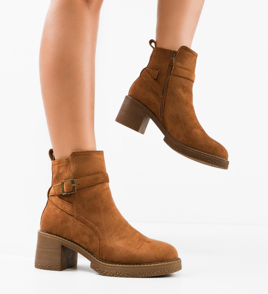 Botine dama Faha Camel - 2 | YEO