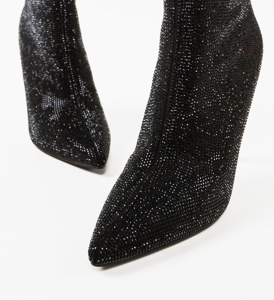 Botine dama Fatma Negre - 5 | YEO