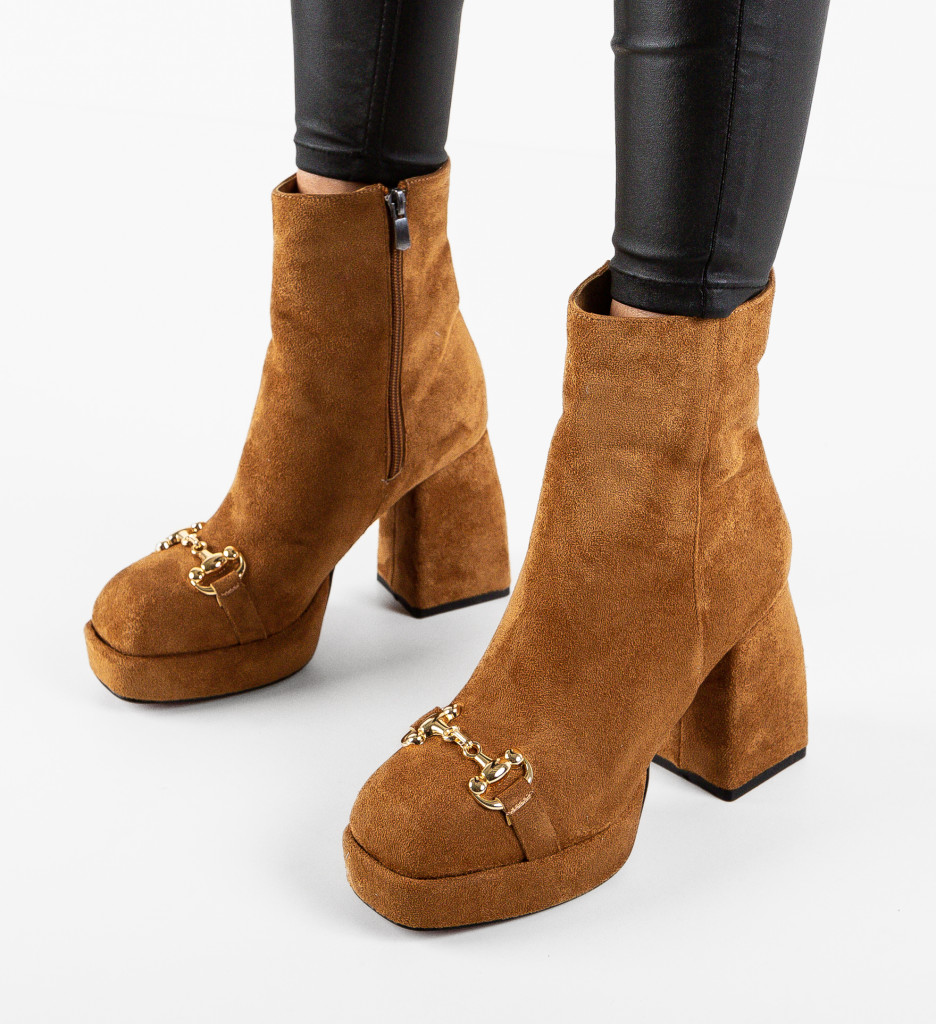 Botine dama Fersace Camel