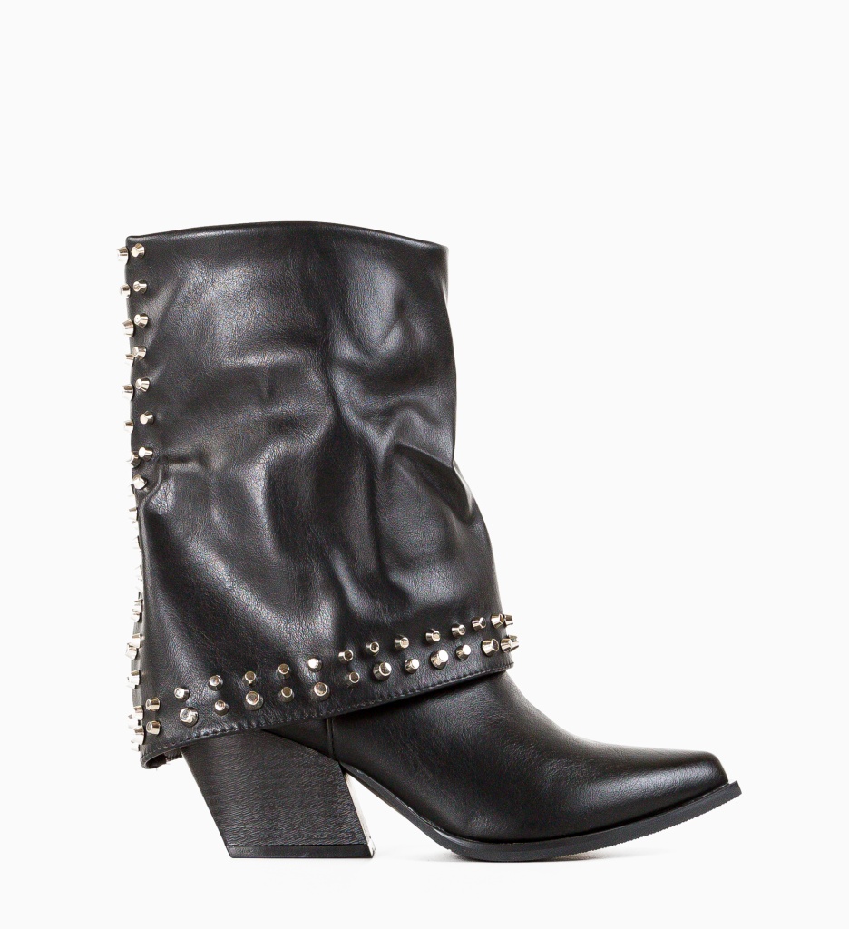 Botine dama Floor Negre - 3 | YEO