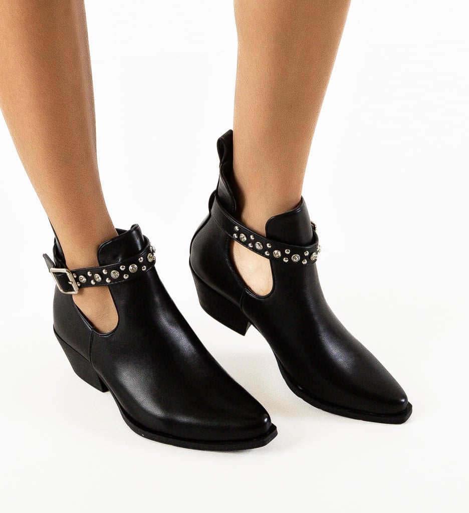 Botine dama Gianna Negre - 1 | YEO