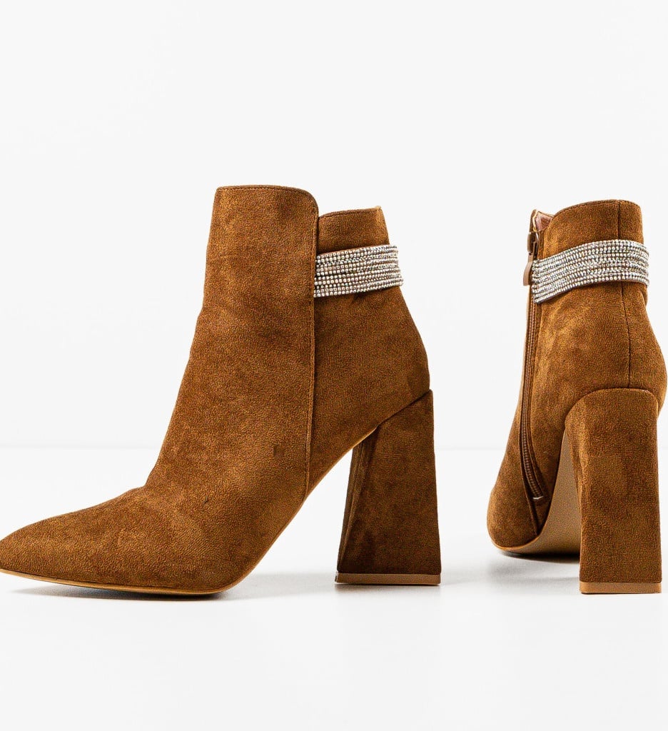 Botine dama Heher Camel - 5 | YEO