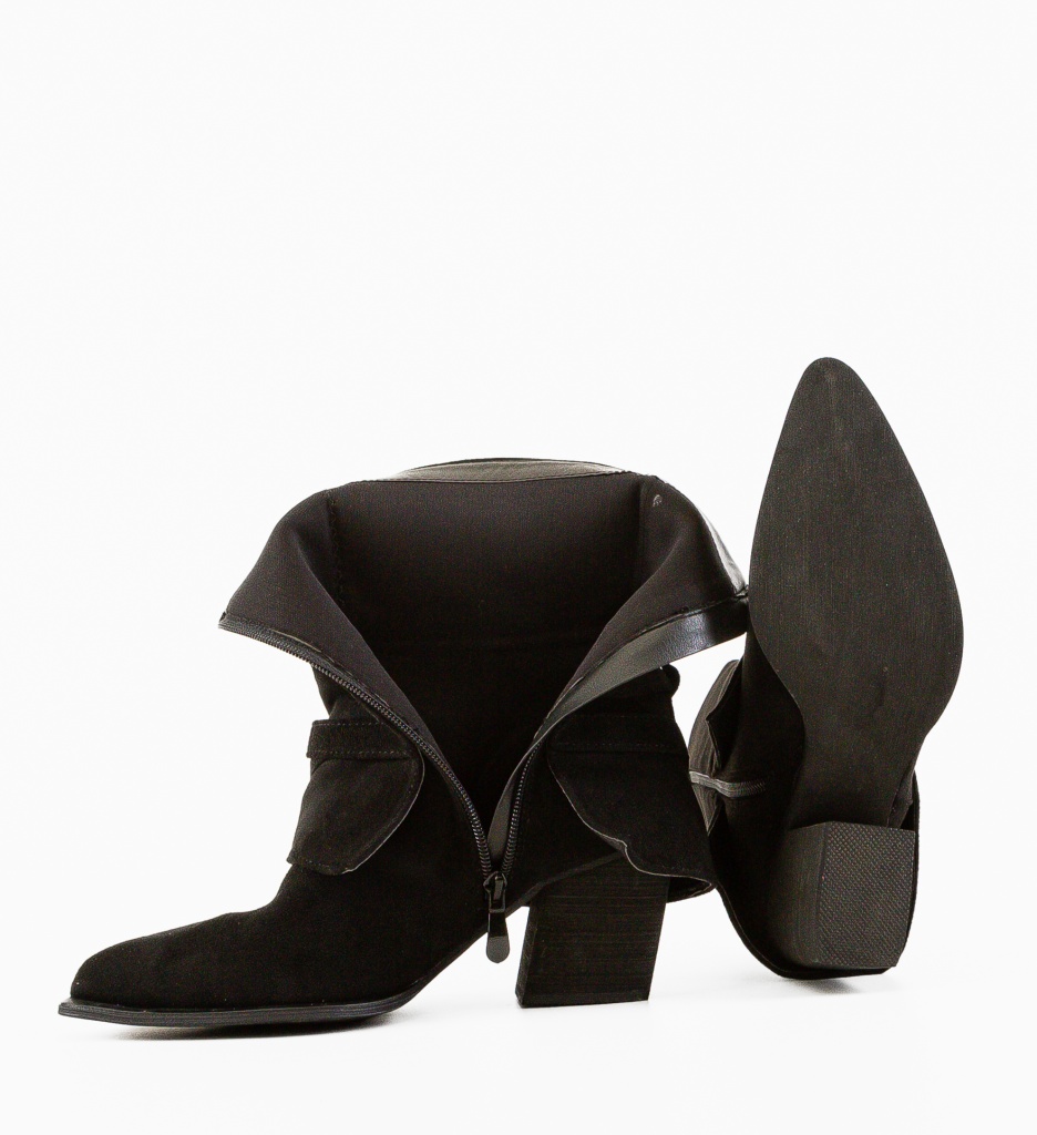 Botine dama Heyman Negre - 4 | YEO