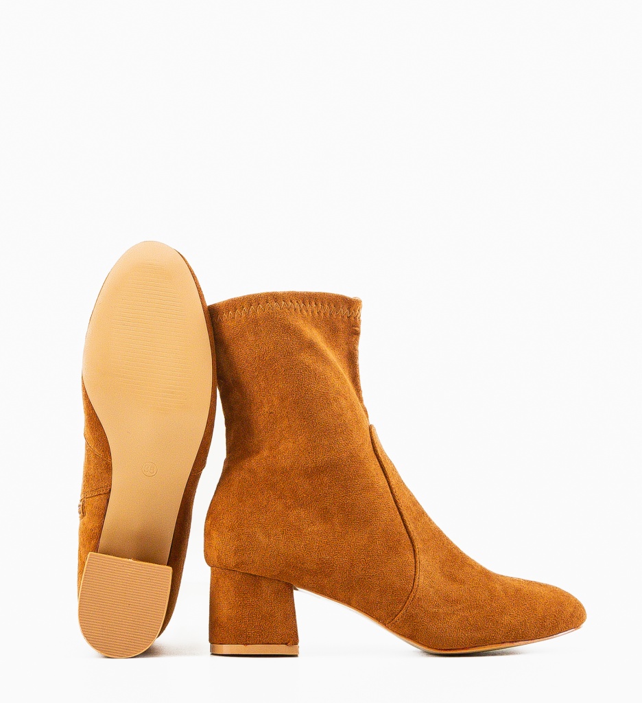 Botine dama Ismael Camel - 5 | YEO