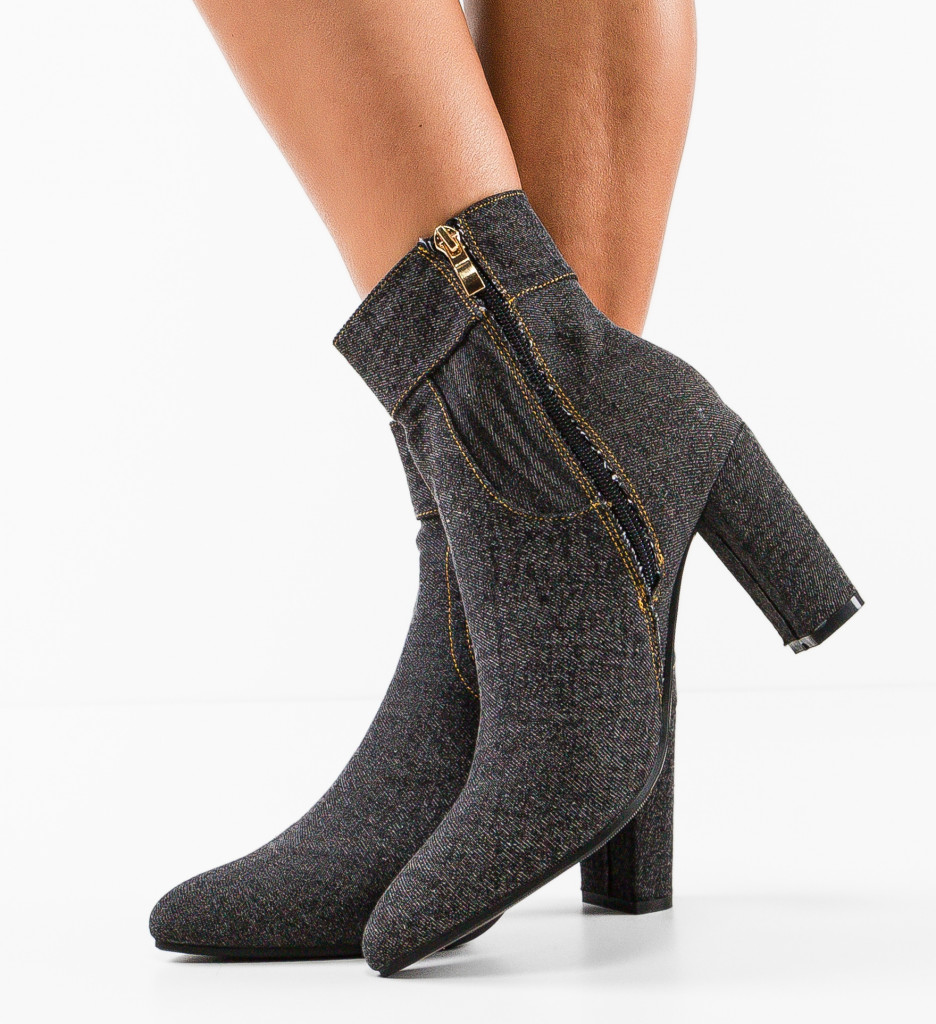 Botine dama Jean Negre - 2 | YEO