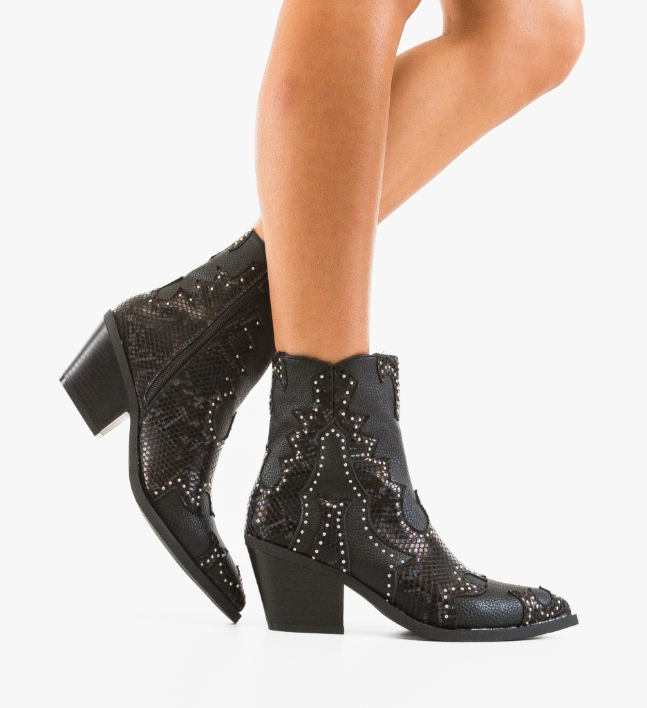 Botine dama Ketek Negre - 1 | YEO