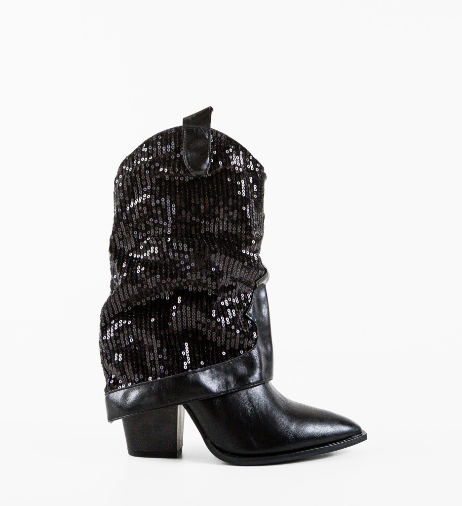 Botine dama Lizot Negre - 3 | YEO