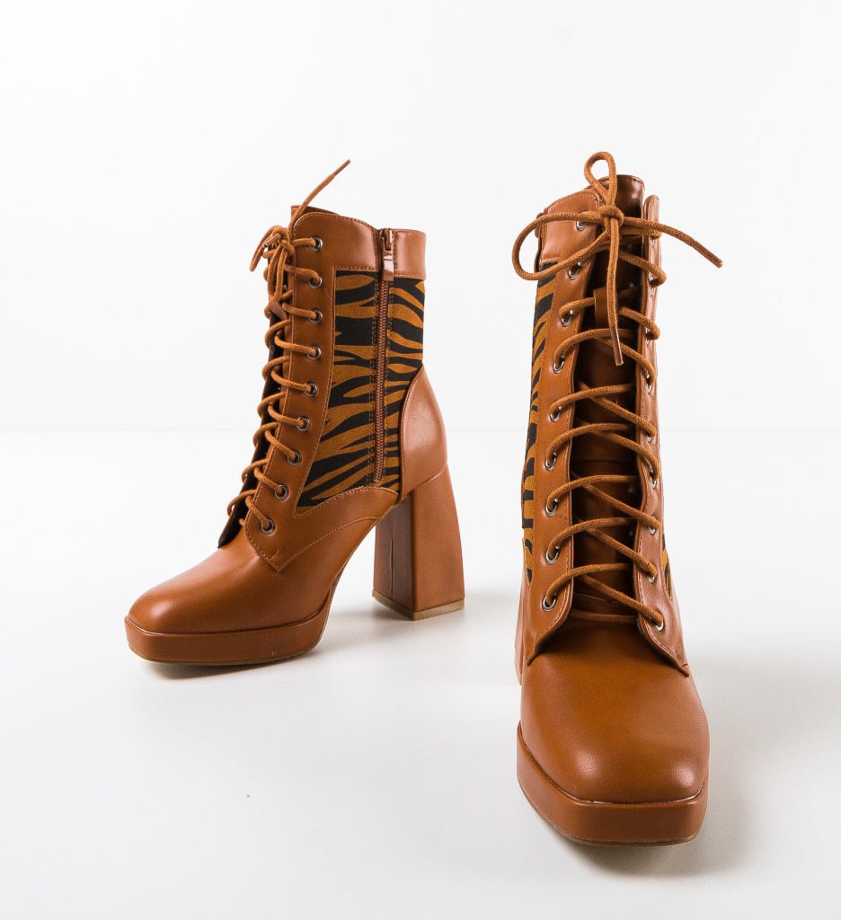 Botine dama Lokan Camel - 4 | YEO