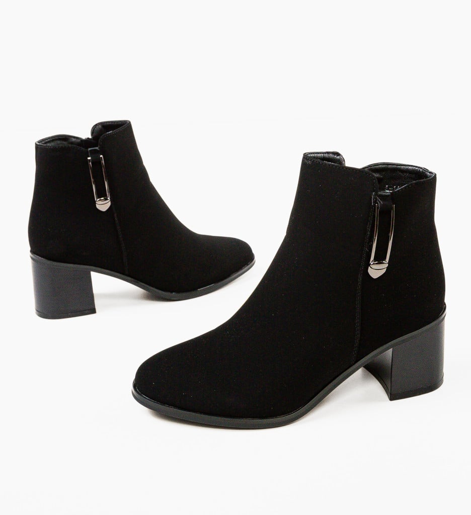 Botine dama Mahdi Negre 2 - 5 | YEO