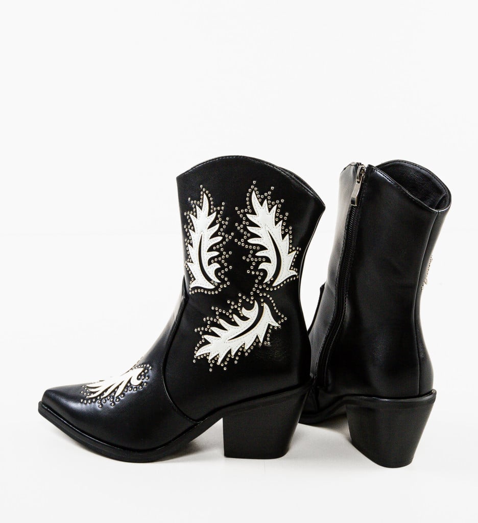 Botine dama Maks Negre - 5 | YEO