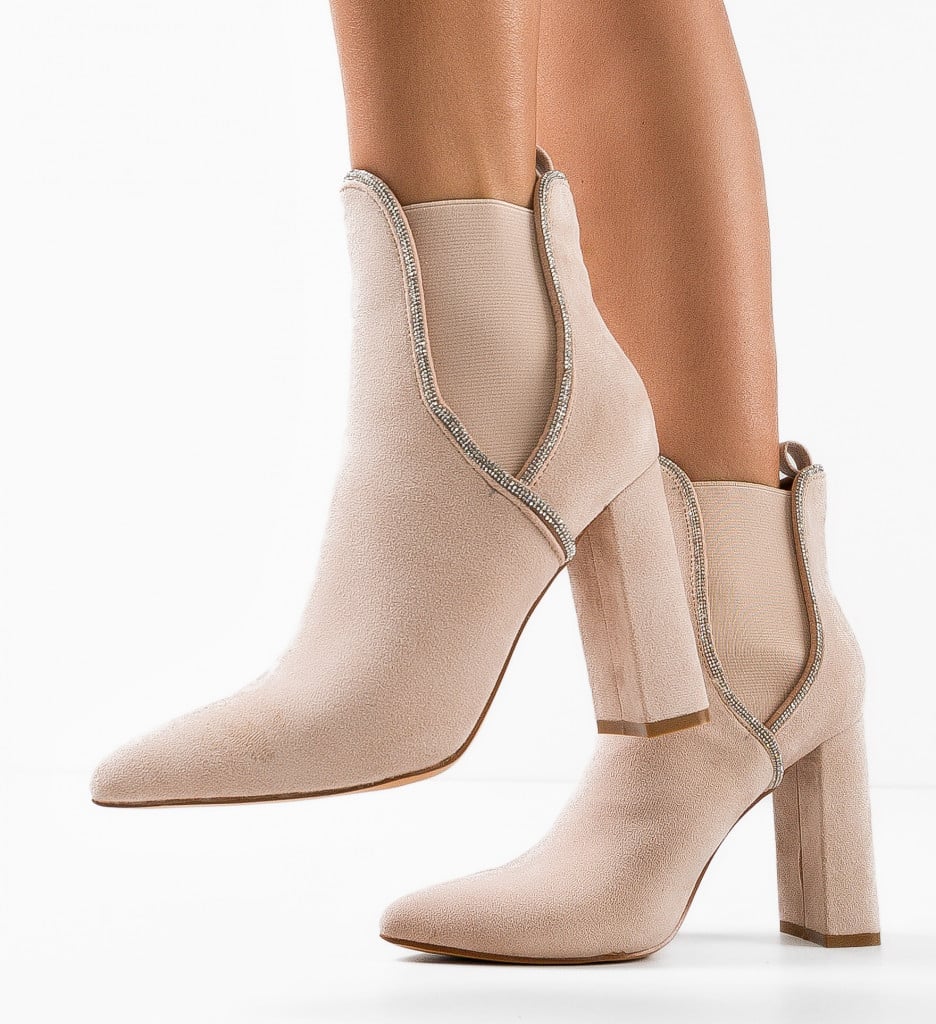 Botine dama Mckay Nude - 2 | YEO