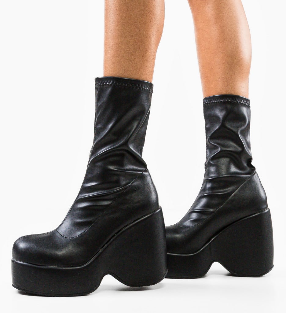 Botine dama Mytaz Negre - 2 | YEO