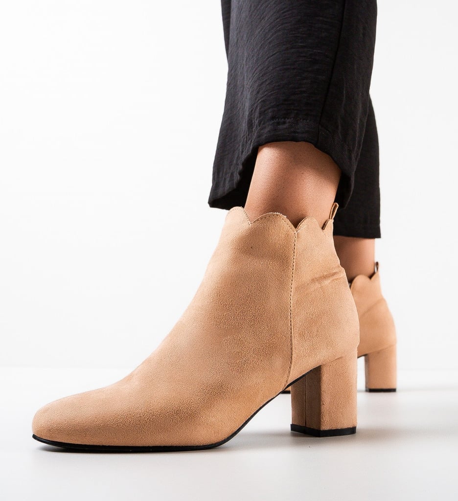 Botine dama Navarro Khaki - 3 | YEO