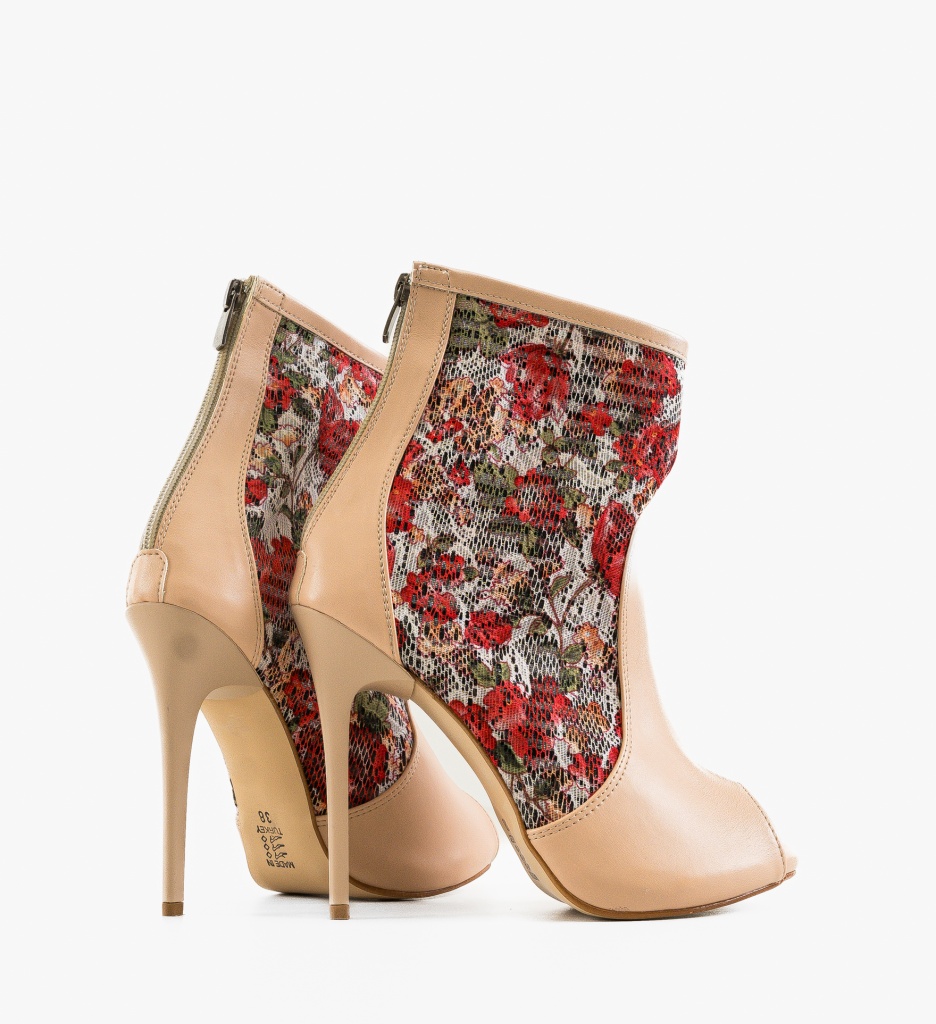 Botine dama Nixon Bej - 3 | YEO