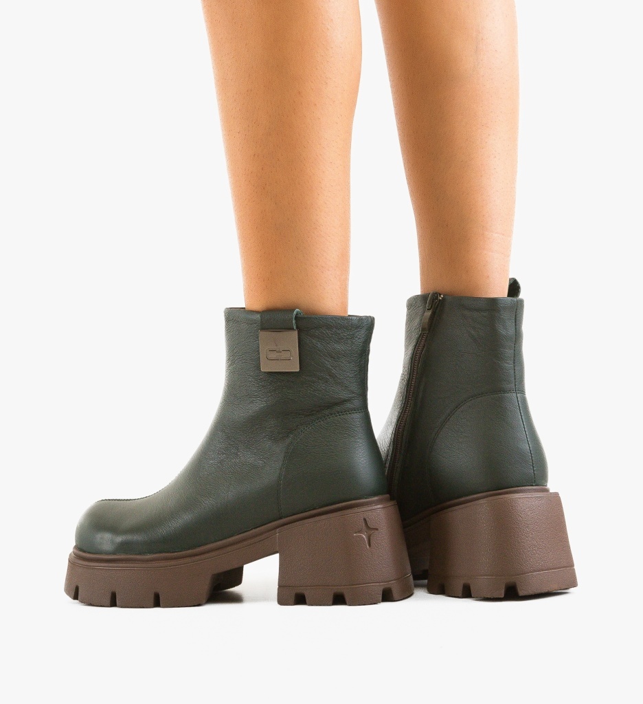 Botine dama Opah Verzi - 2 | YEO