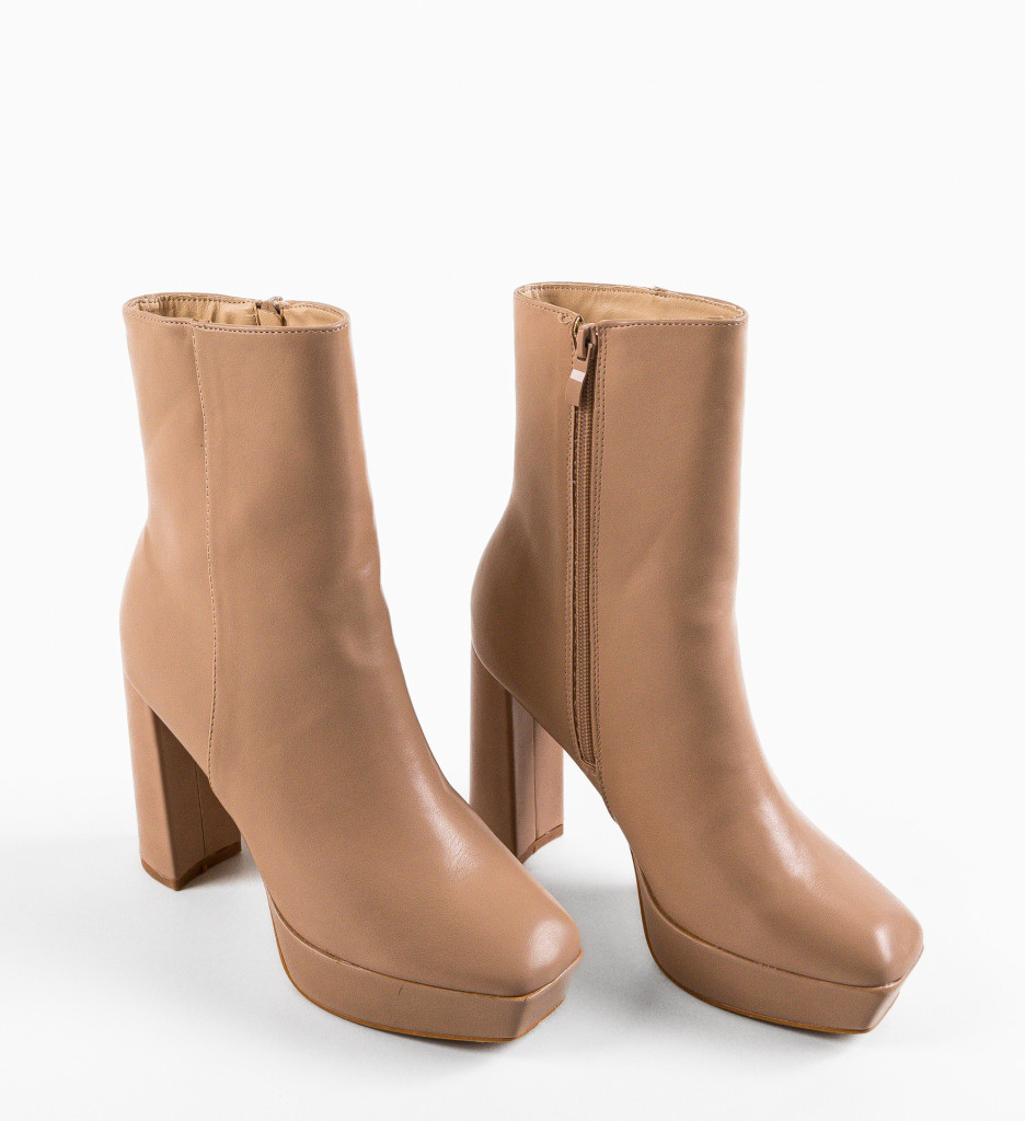 Botine dama Rabia Nude - 4 | YEO