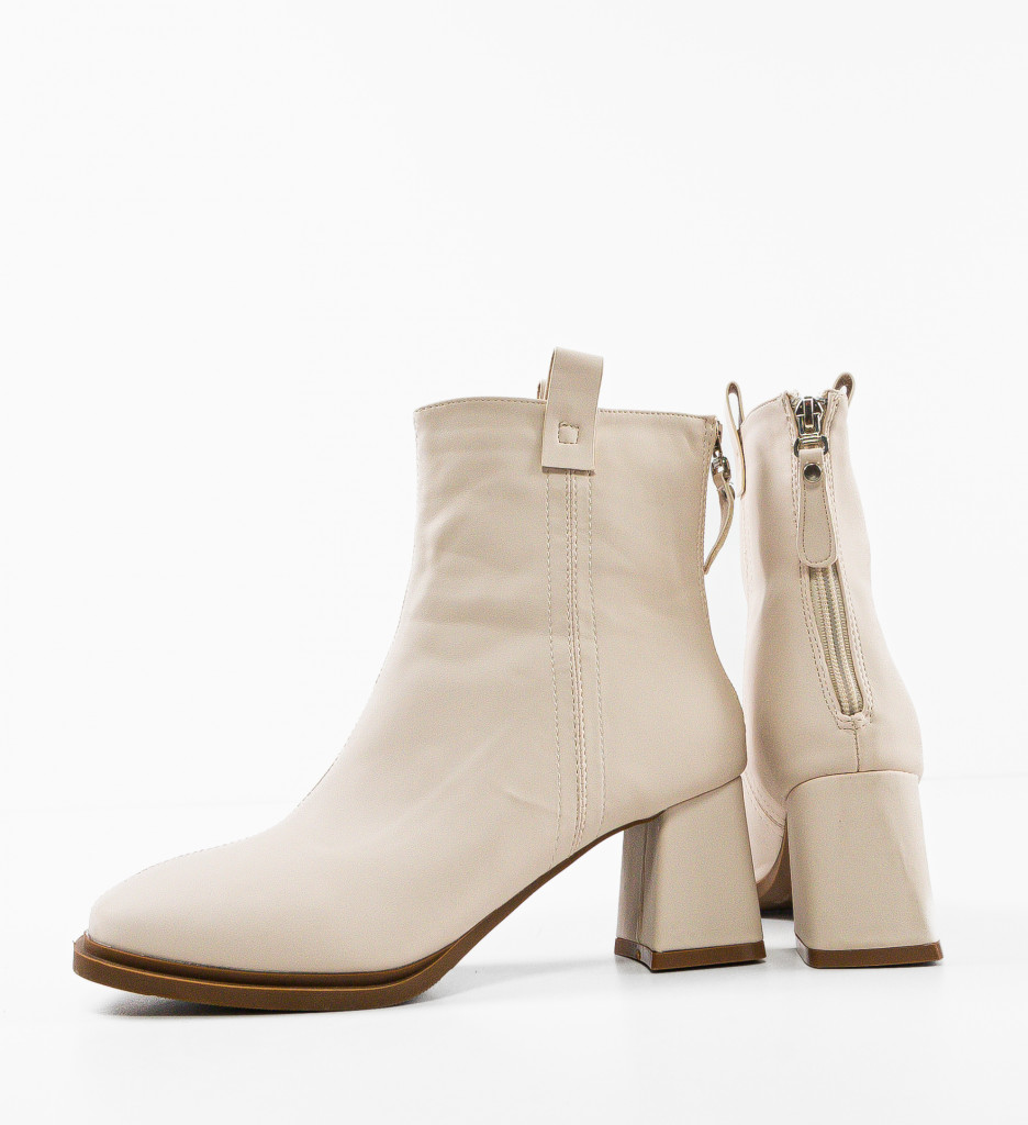 Botine dama Shallan Bej - 5 | YEO