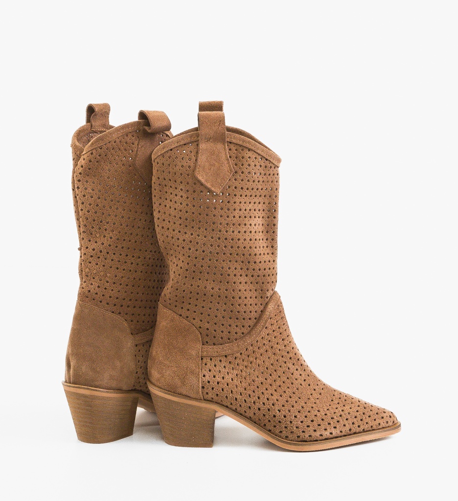 Botine dama Tersa Camel - 2 | YEO