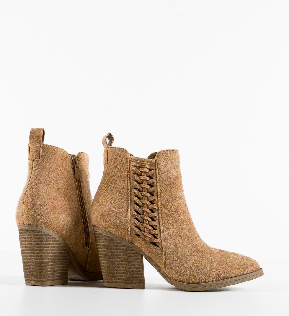 Botine dama Thondup Camel - 5 | YEO