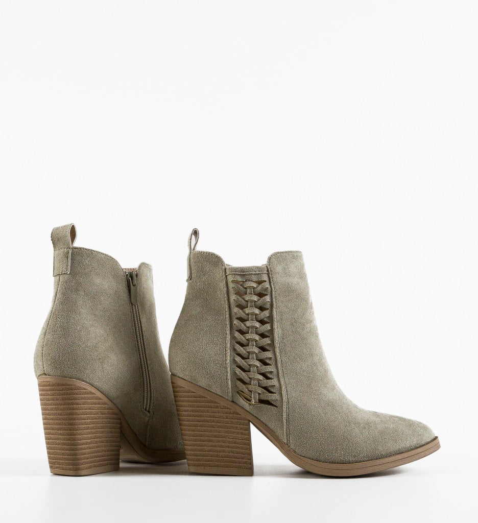 Botine dama Thondup Khaki - 5 | YEO