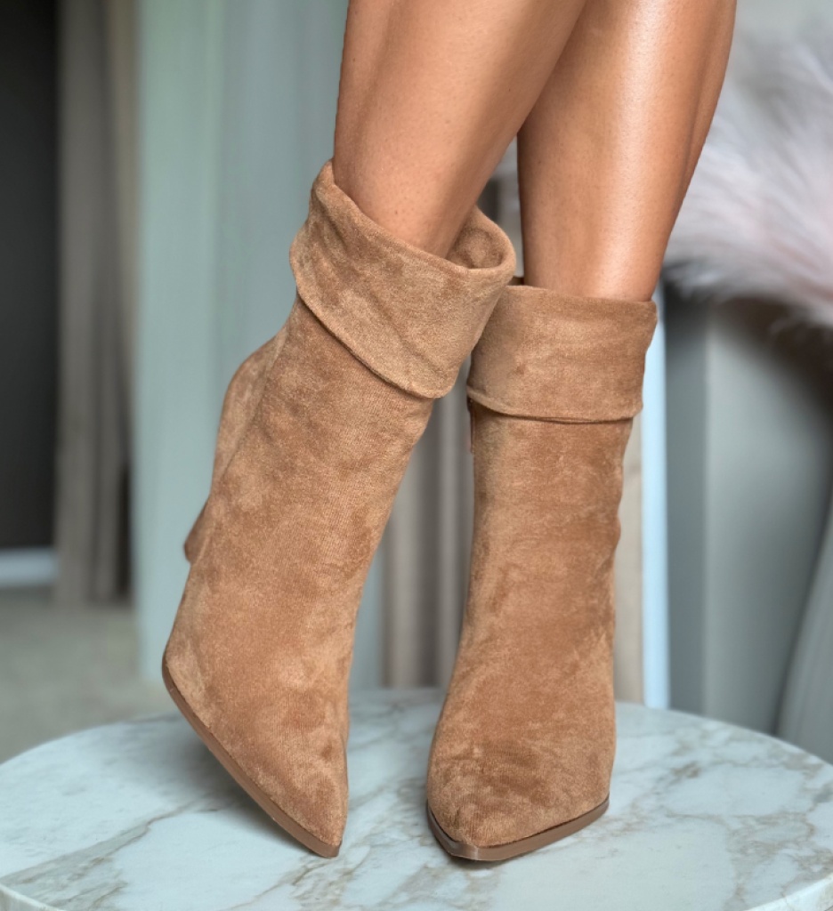 Botine dama Tyta Khaki - 1 | YEO
