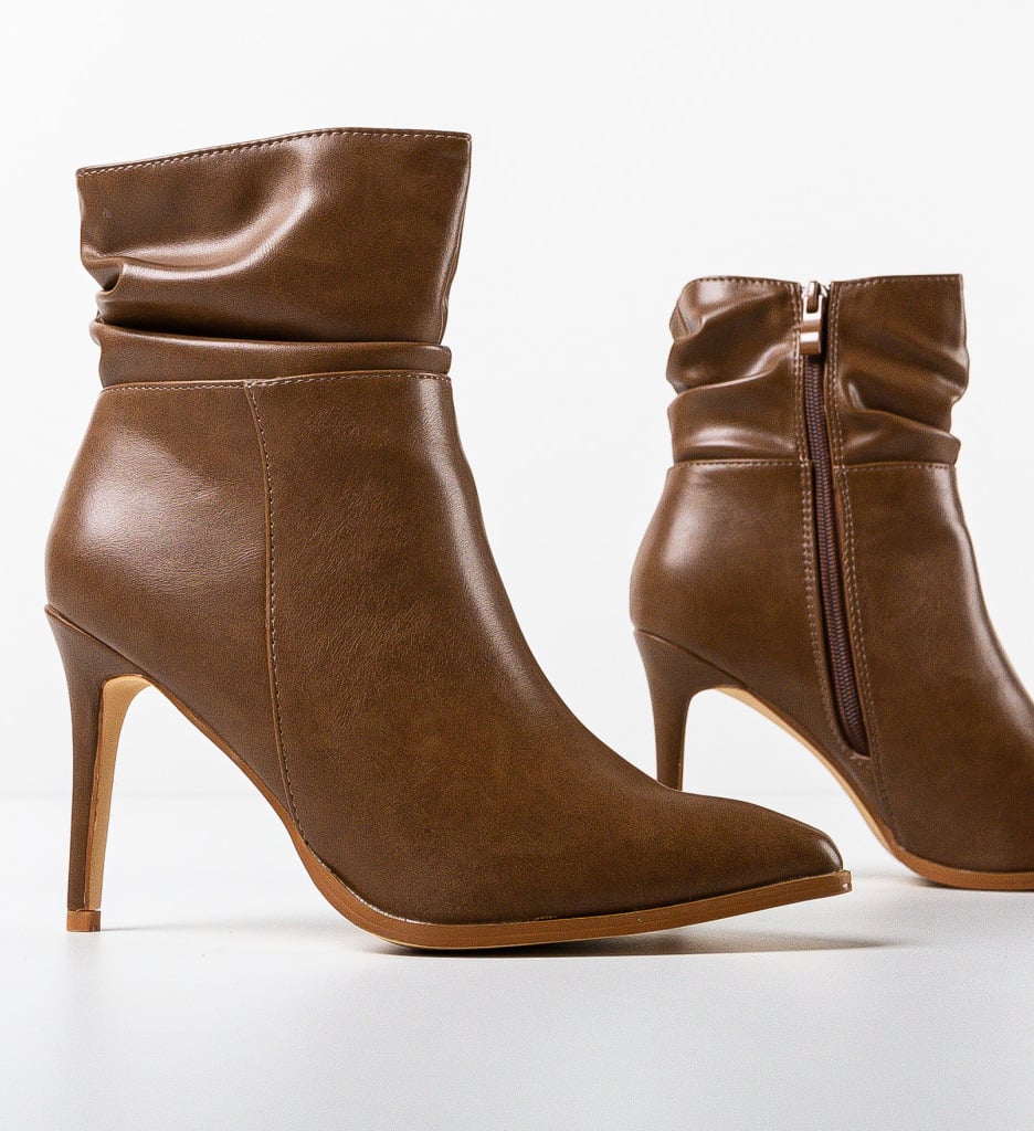 Botine dama Ving Camel - 5 | YEO