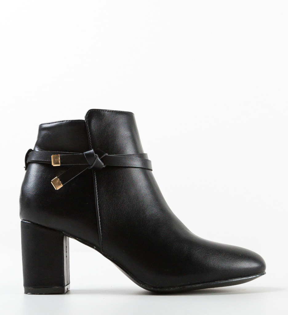 Botine dama Walton Negre - 4 | YEO