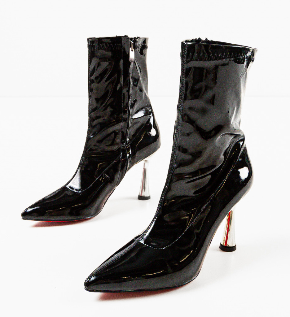 Botine dama Ymymy Negre - 3 | YEO