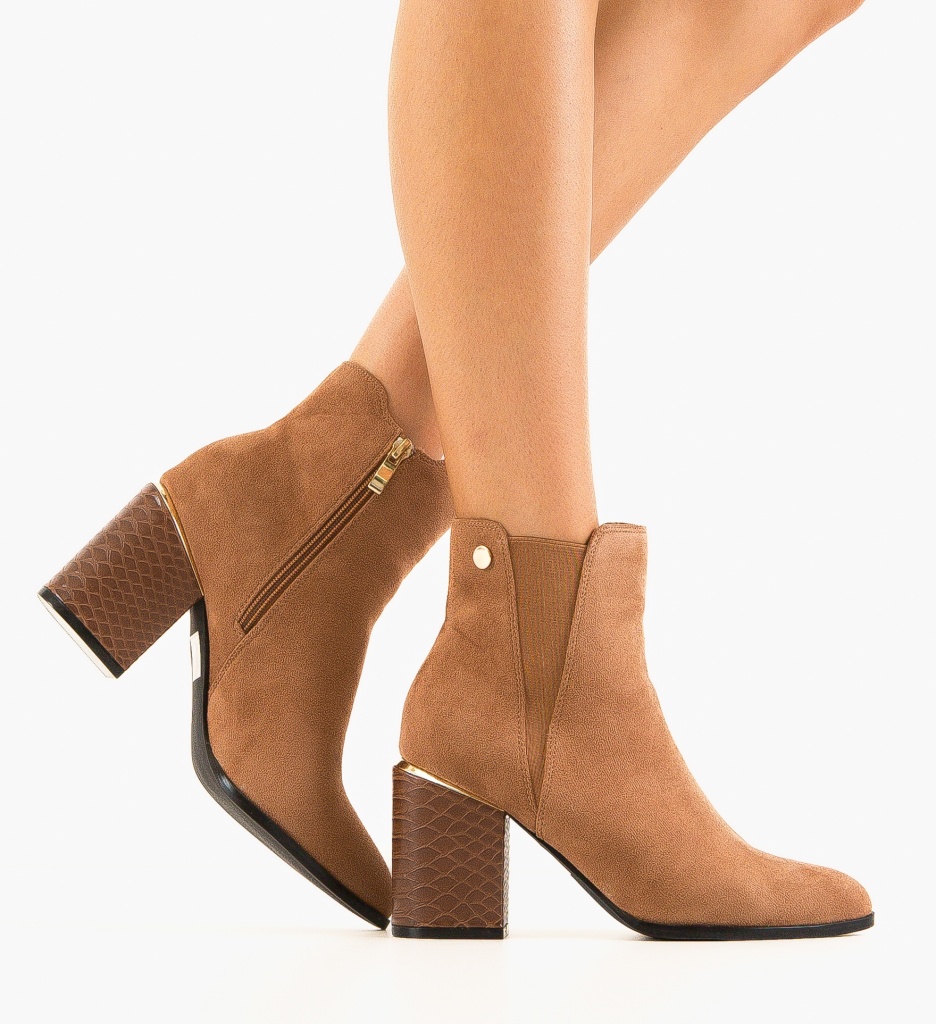 Botine dama Ynny Camel