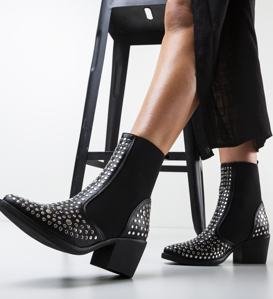 Botine Farley Negre - 1 | YEO