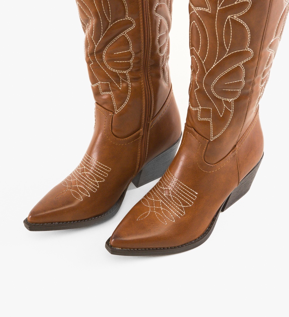 Cizme dama Austin Camel - 4 | YEO
