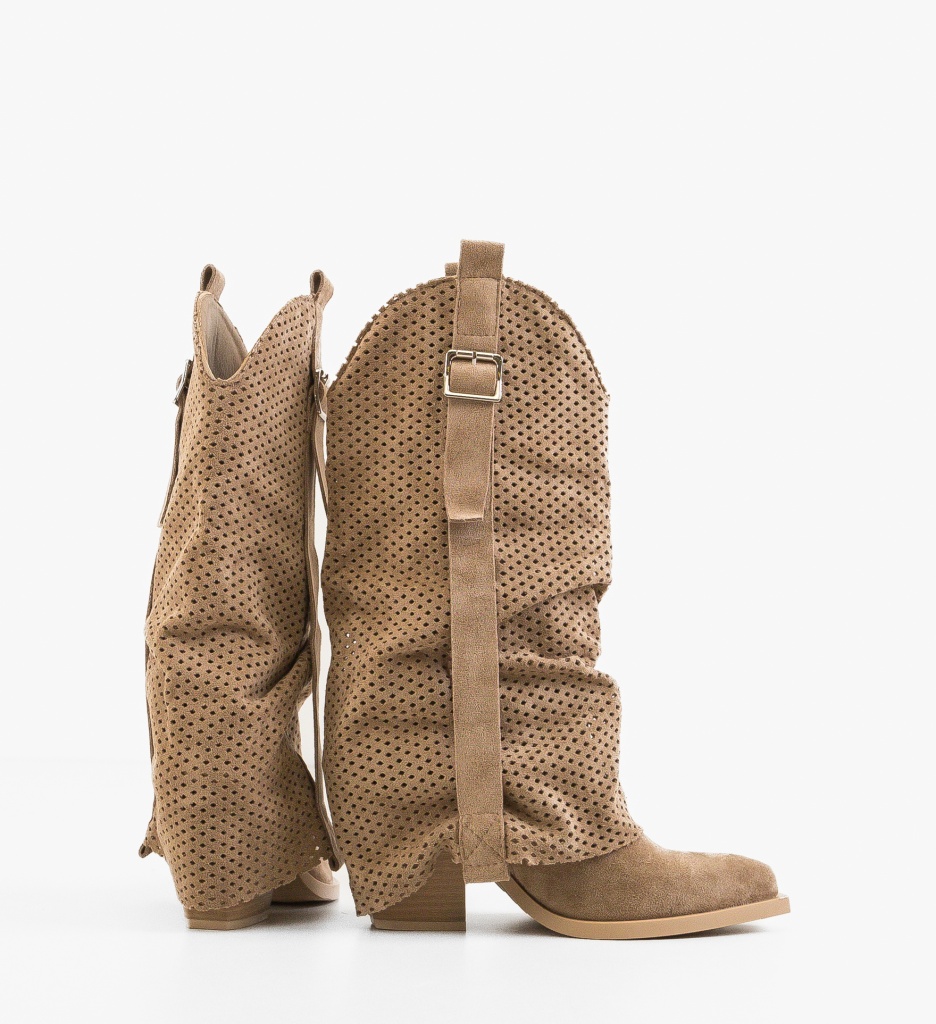 Cizme dama Everett Khaki - 3 | YEO