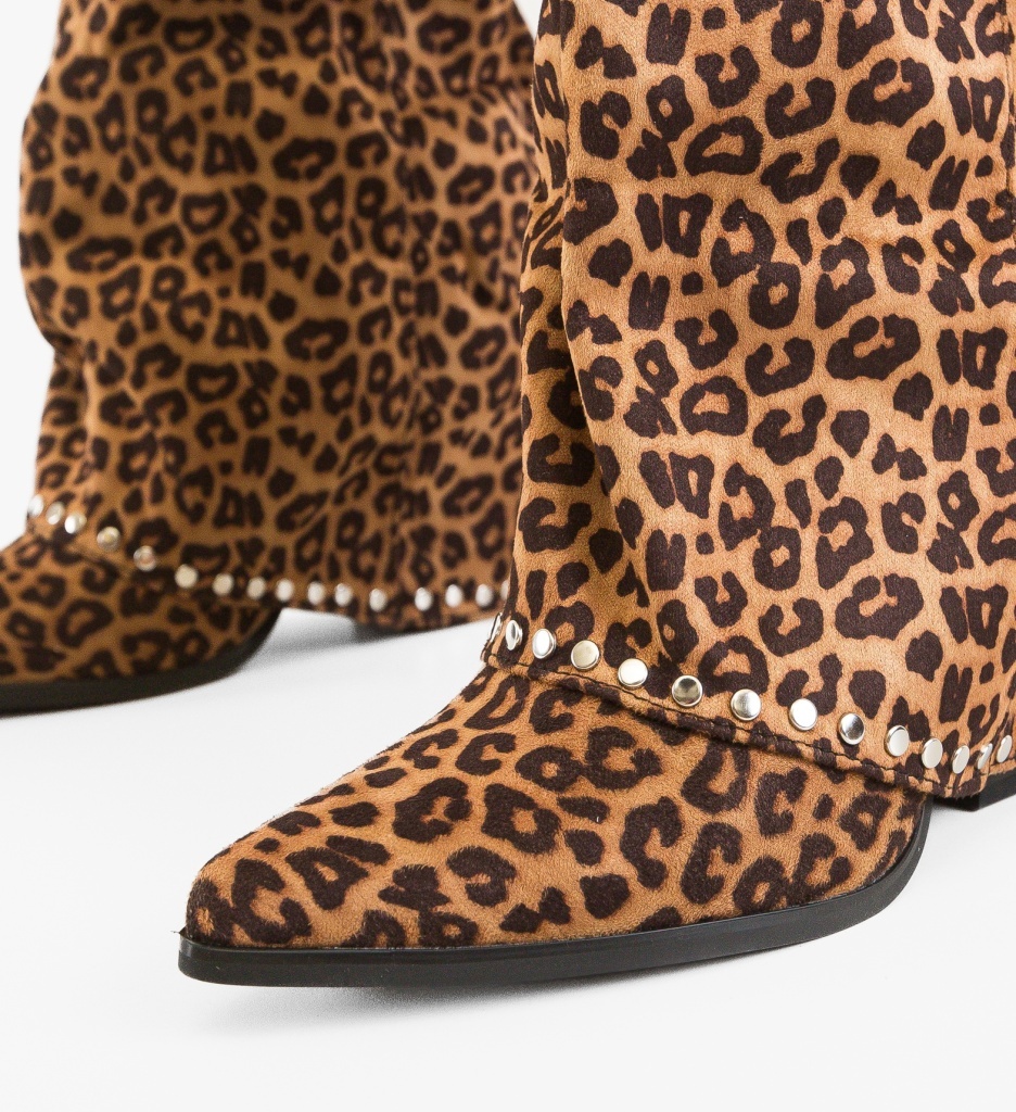 Cizme dama Kimmons Animal Print - 3 | YEO