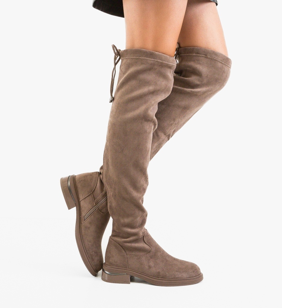 Cizme dama Narko Khaki - 1 | YEO