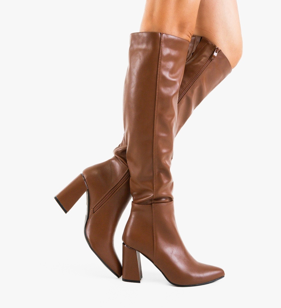 Cizme dama Tynber Camel - 3 | YEO