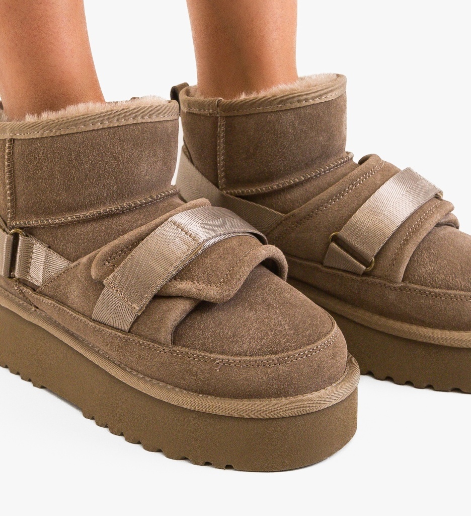 Cizme tip Ug Kaiana Khaki