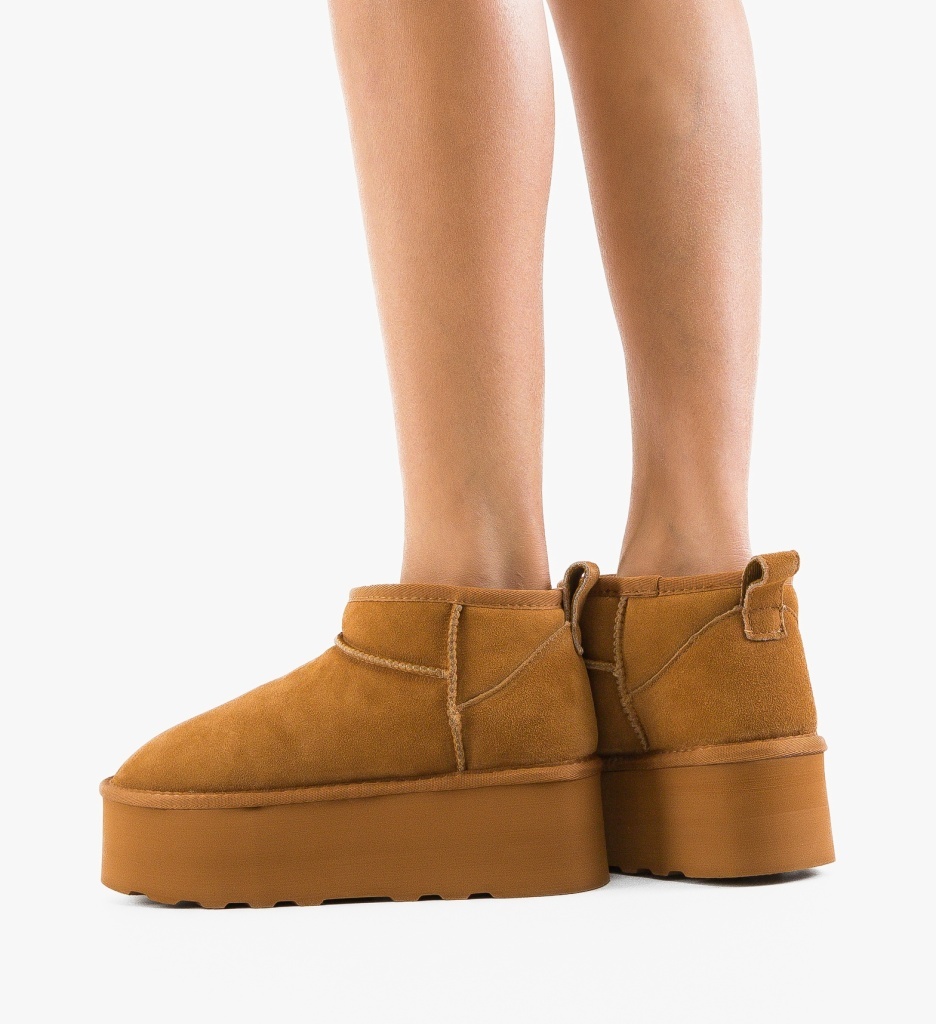 Cizme tip Ug Zayne Camel - 1 | YEO